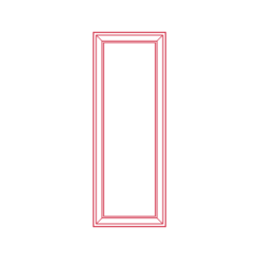 Objects Wall Mirrors Ikea Toftbyn Mirror Standard Stencil Svg Vector, Free Vectors File